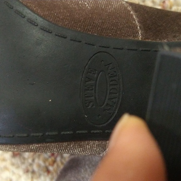 HOSK PICK Size 6 velvet Steve Madden high heel over the knee boots - Picture 13 of 16